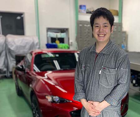 コーティングスタッフ 村藤 志政